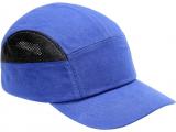 Čepice s plastovou výztuhou SM923, středně modrá